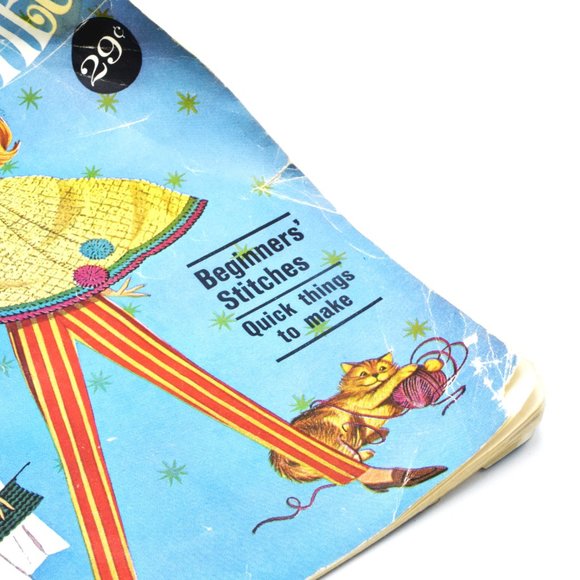 Vintage Let's Crochet Book 175 & Knit Crochet Embroider & Braid Book 173 - Picture 5 of 7